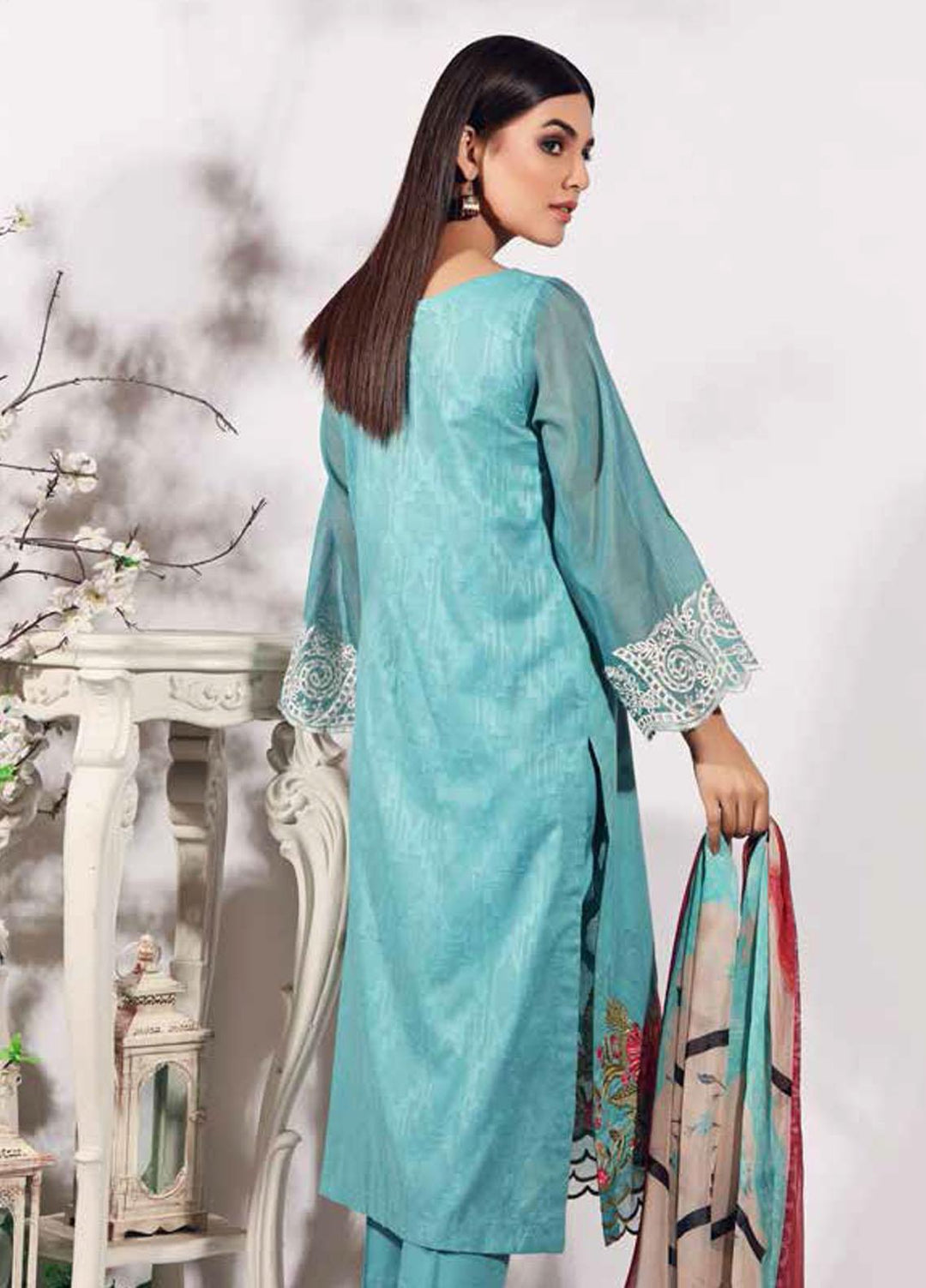 Reem by Charizma Embroidered Lawn Suits Unstitched 3 Piece CRZ21-R2 22 - Summer Collection