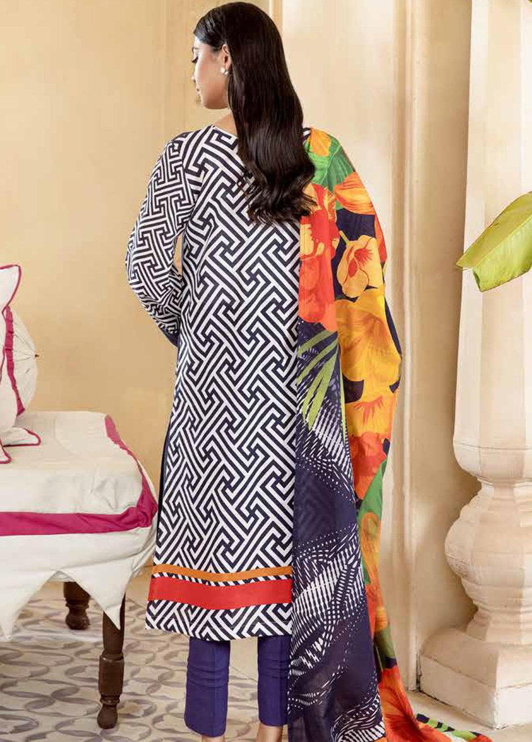 Regalia By Gul Ahmed Printed Khaddar Suits Unstitched 3 Piece GA22-WR2 WR-1122015 - Winter Collection