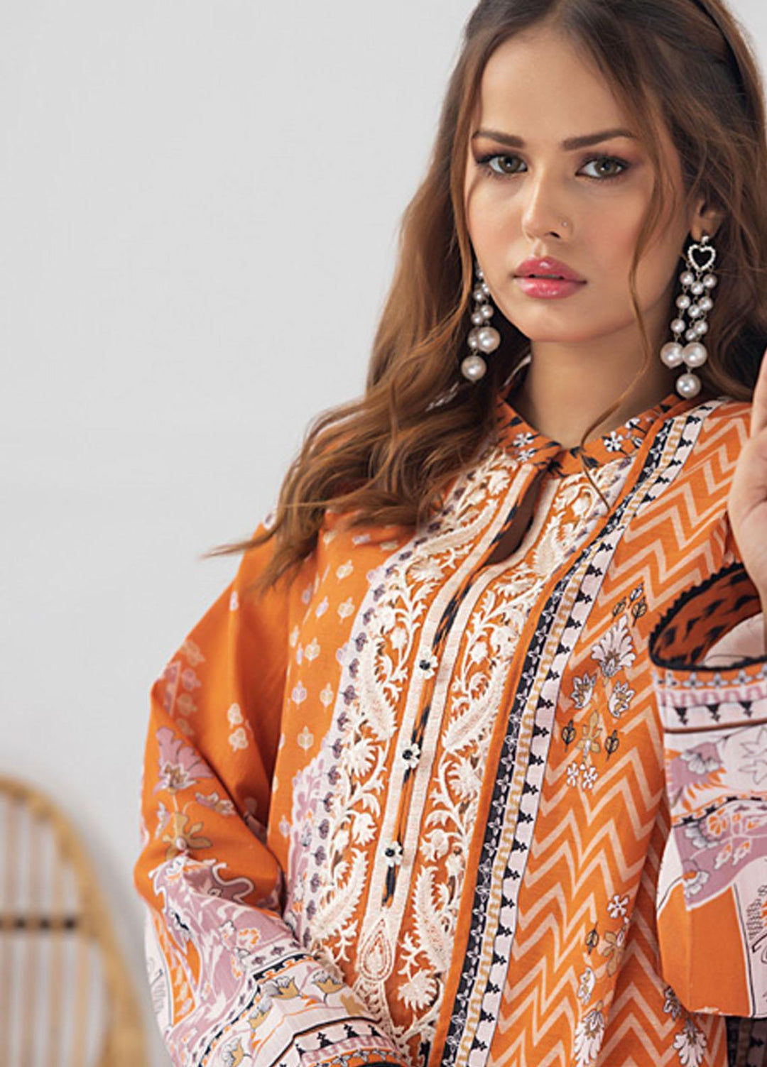 Regalia By Gul Ahmed Embroidered Khadddar Suits Unstitched 3 Piece GA23RG WR-32004 - Winter Collection