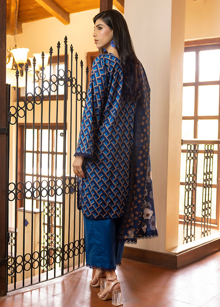 Regalia Textiles Printed Lawn Suits Unstitched 3 Piece RGT25S22 D-5 - Summer Collection