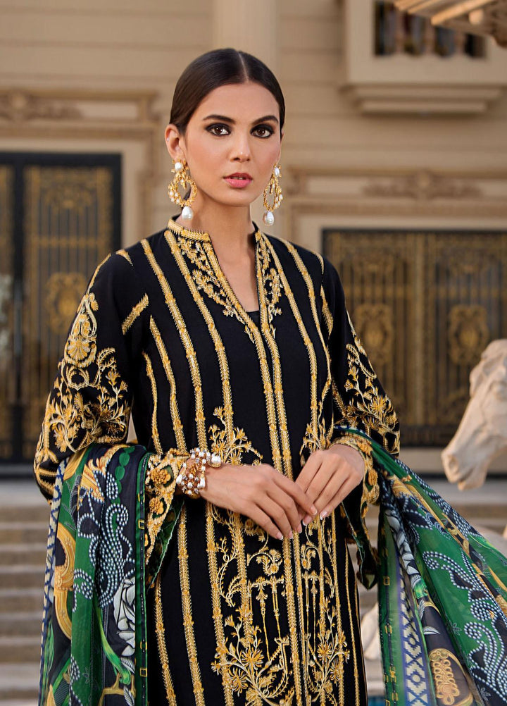 Reign Embroidered Lawn Suits Unstitched 3 Piece RGN21RG DION - Summer Collection