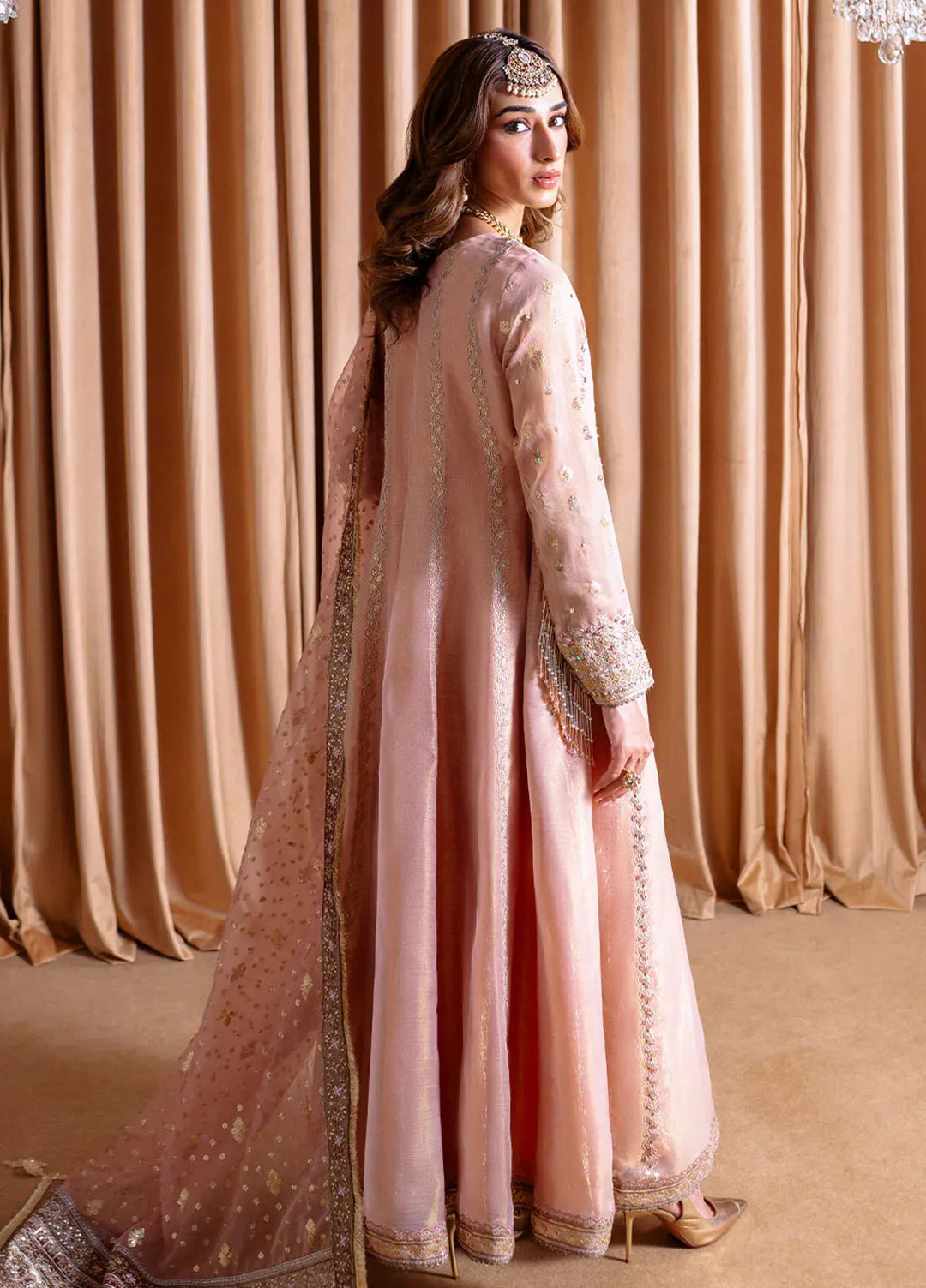Rema by Faiza Faisal Embroidered Net Suit Unstitched 3 Piece FFX24R D-03 Inaya - Formals Collection