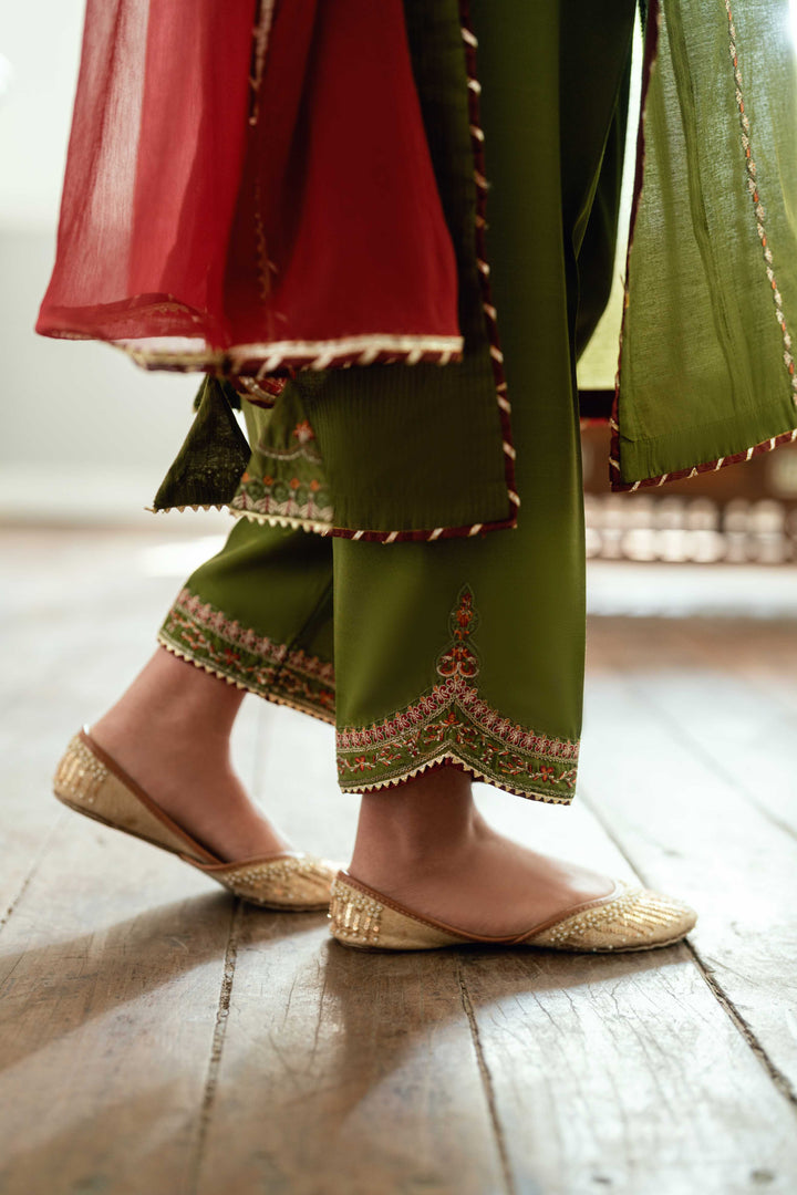 Omal by Komal Pret 3 Piece Cotton Susi Suit Rawish - Festive Collection