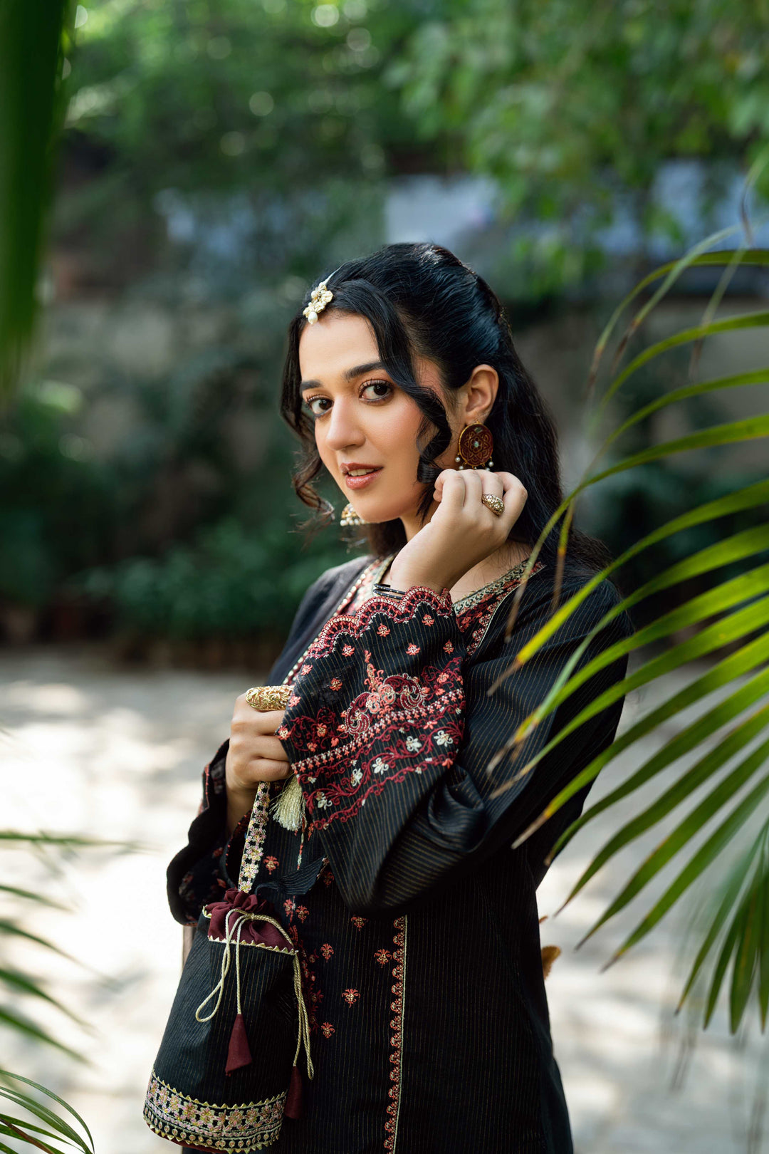 Omal by Komal Pret 3 Piece Cotton Susi Suit Marjan - Festive Collection