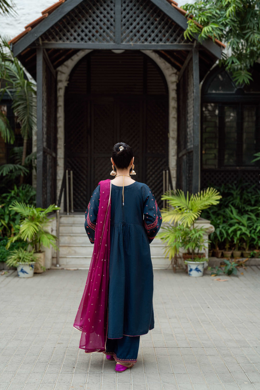 Omal by Komal Pret 3 Piece Cotton Susi Suit Marvi - Festive Collection