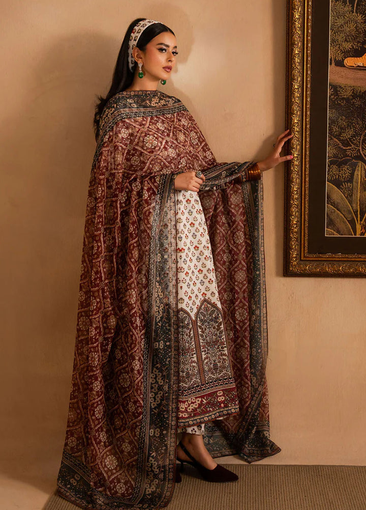 Retro by Maria Osama Khan Pret Printed Lawn 3 Piece Suit Nair