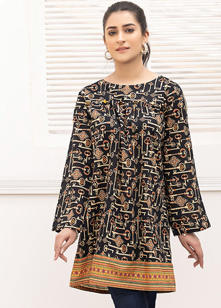 Adan's Libas Printed Lawn Stitched Kurtis AL21RT D-18