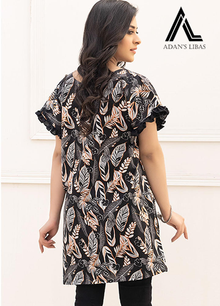 Adan's Libas Printed Lawn Stitched Kurtis AL21RT D-24