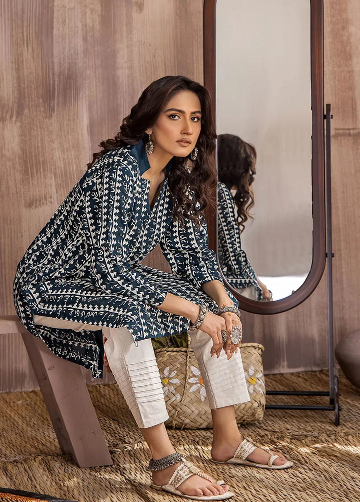 Retro Pret Printed Cambric Kurti RND02