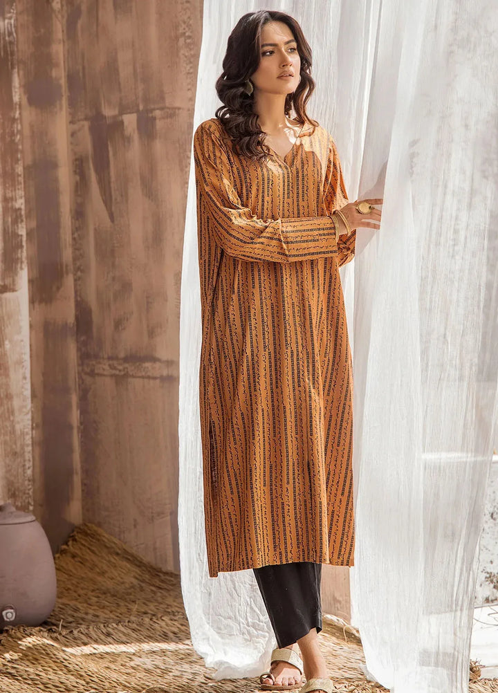Retro Pret Printed Cotton Kurti RND03