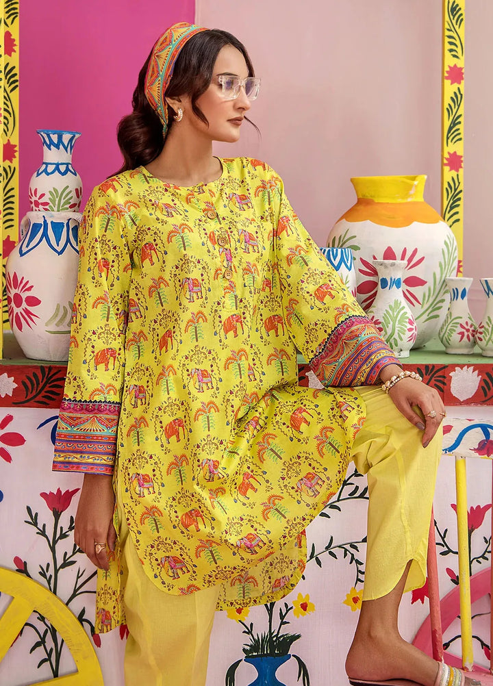 Retro Pret Printed Lawn 2 Piece Suit RBS08