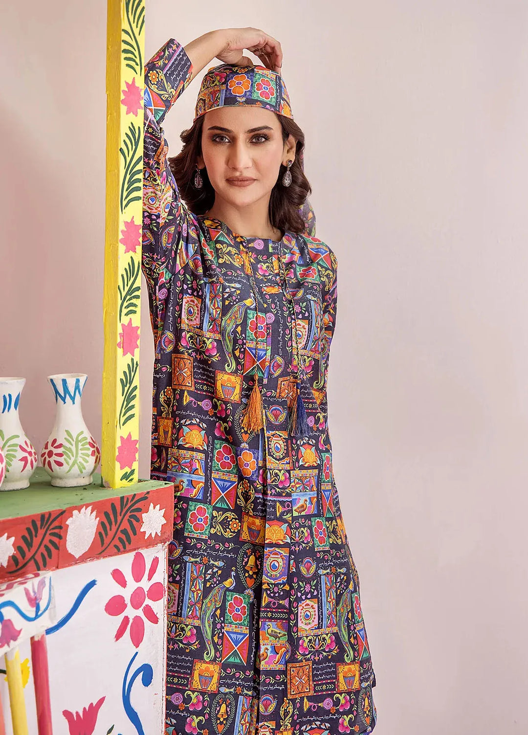 Retro Pret Printed Lawn 2 Piece Suit RBS09