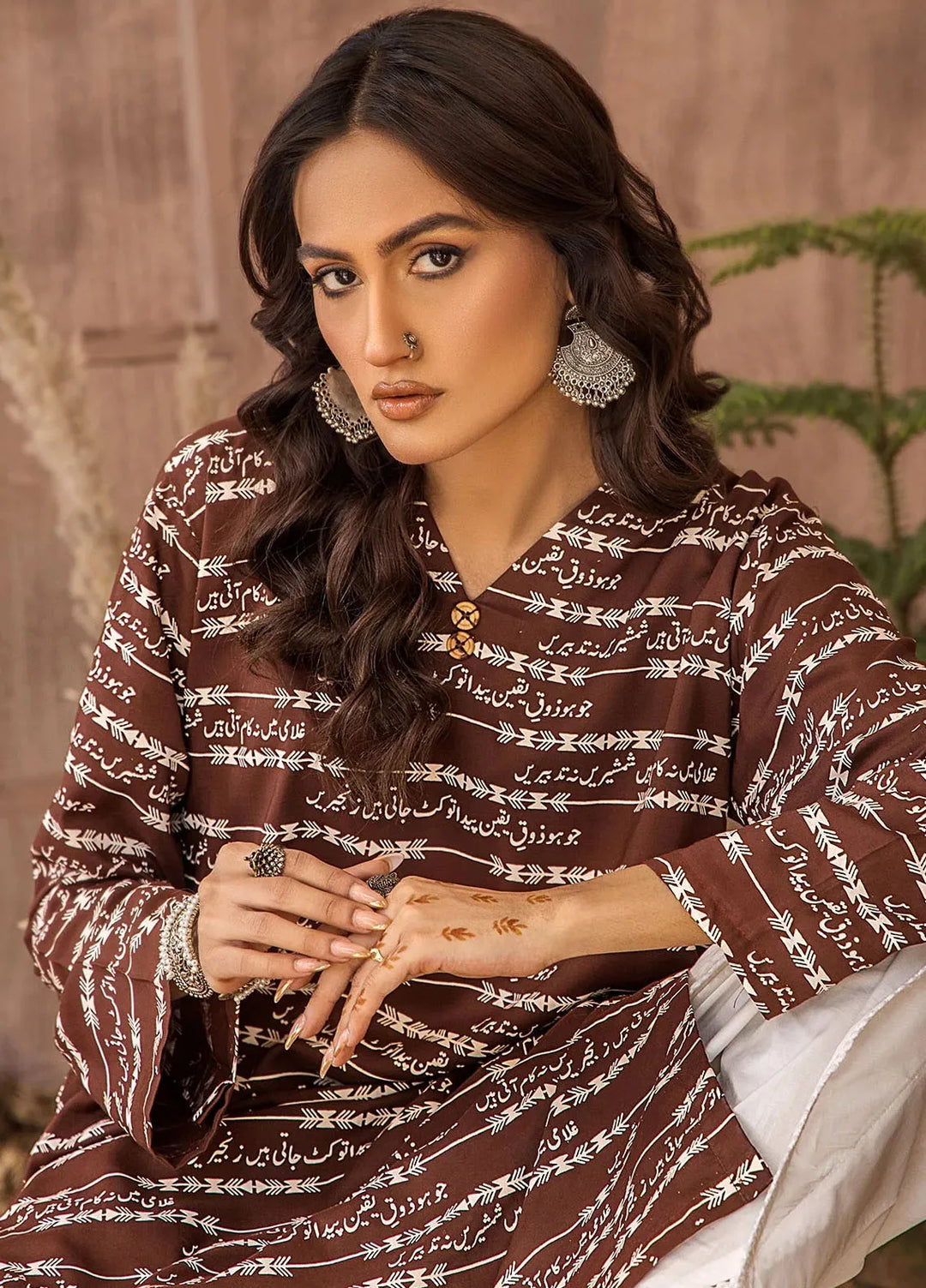 Retro Pret Printed Lawn Kurti RND05