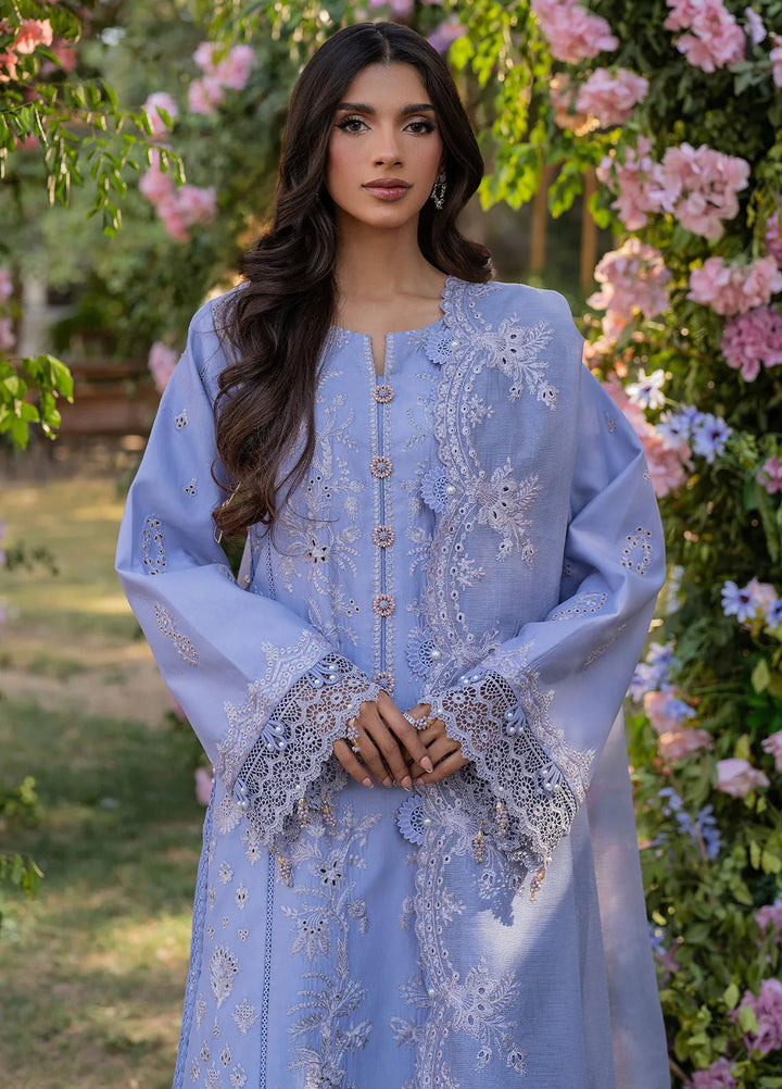 Reveerie by Florent Chikankari Lawn Suits Unstitched 3 Piece FL25RC FL-4A - Summer Collection