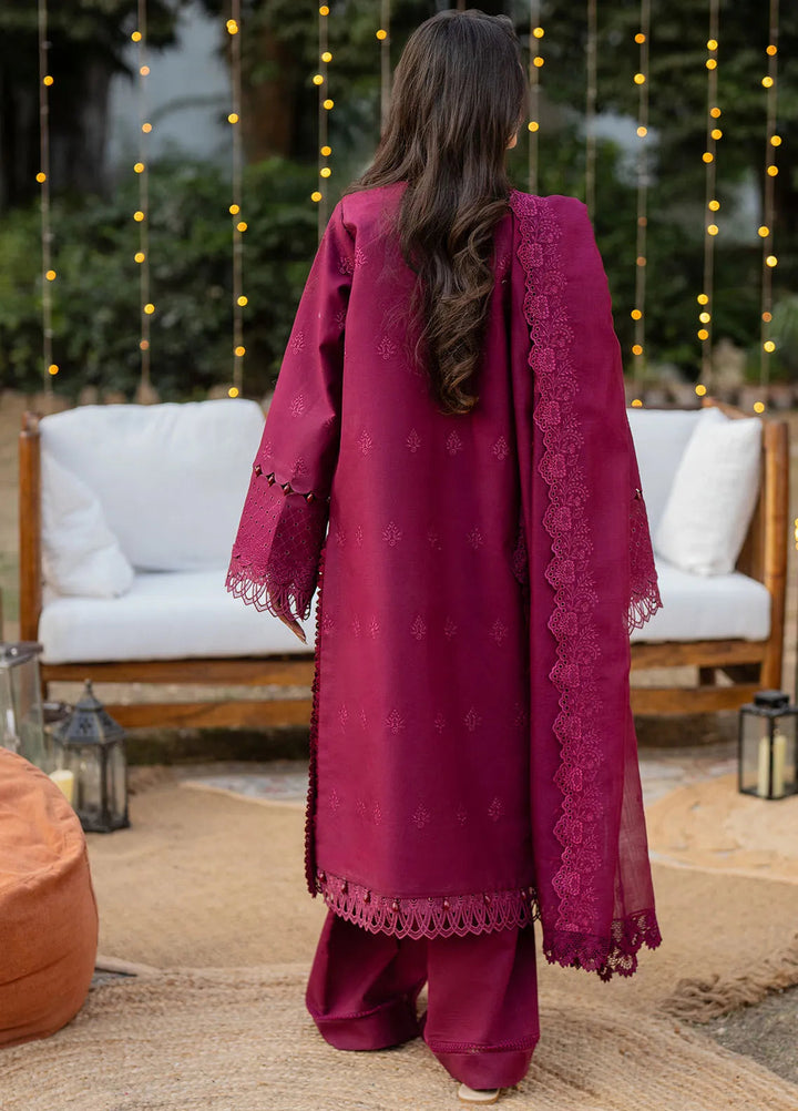 Reveerie by Florent Chikankari Lawn Suits Unstitched 3 Piece FL25RC FL-5A - Summer Collection