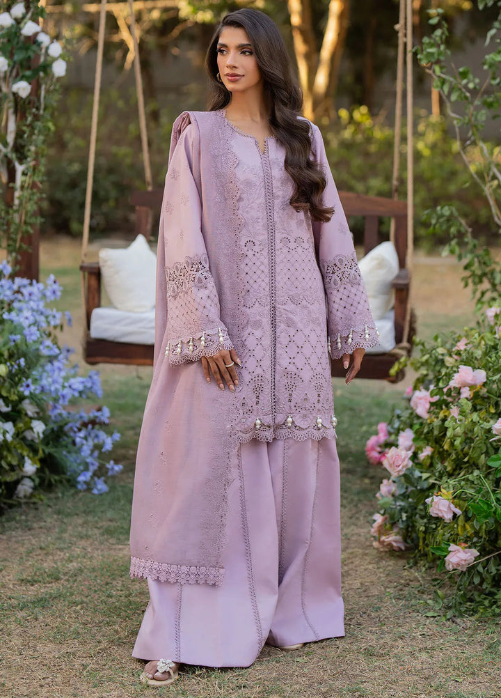 Reveerie by Florent Chikankari Lawn Suits Unstitched 3 Piece FL25RC FL-5B - Summer Collection