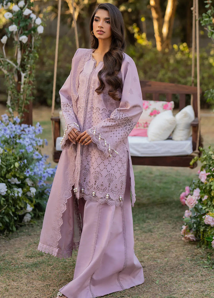 Reveerie by Florent Chikankari Lawn Suits Unstitched 3 Piece FL25RC FL-5B - Summer Collection