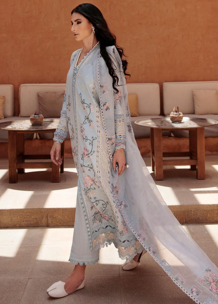 Rezene By Republic WomensWear Embroidered Lawn Suits Unstitched 3 Piece RW23R D-5B - Summer Collection