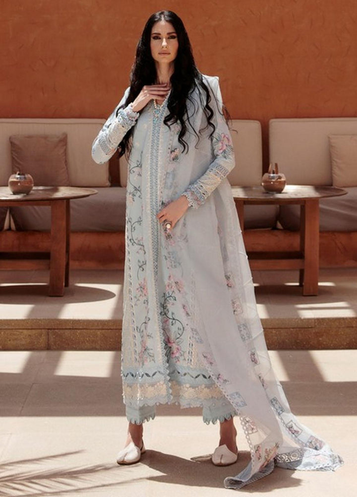 Rezene By Republic WomensWear Embroidered Lawn Suits Unstitched 3 Piece RW23R D-5B - Summer Collection