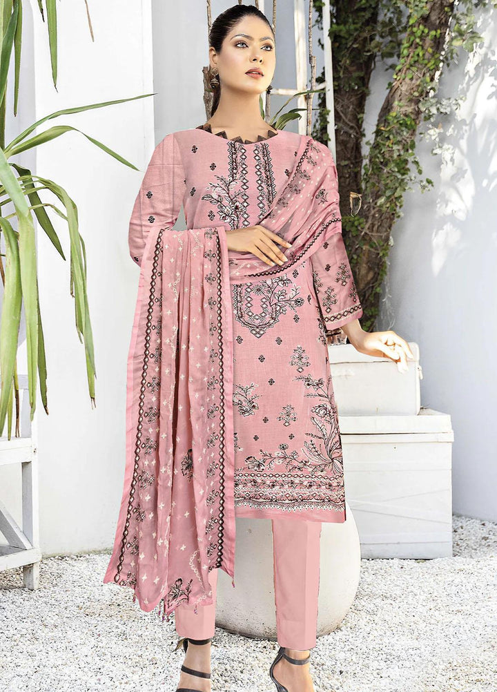 Rim Jhim By Insiya Clothing Embroidered Lawn Suits Unstitched 3 Piece INS23RJ Design 04 - Summer Collection