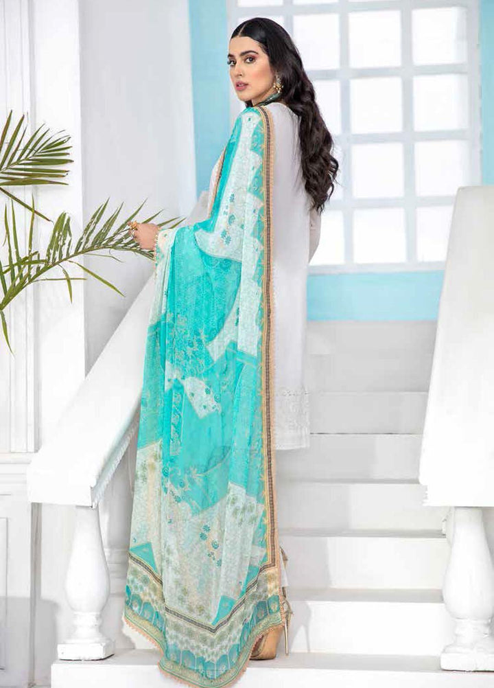 Riwaj by Banafsheh Embroidered Lawn Suits Unstitched 3 Piece BF21R RW-01 - Summer Collection