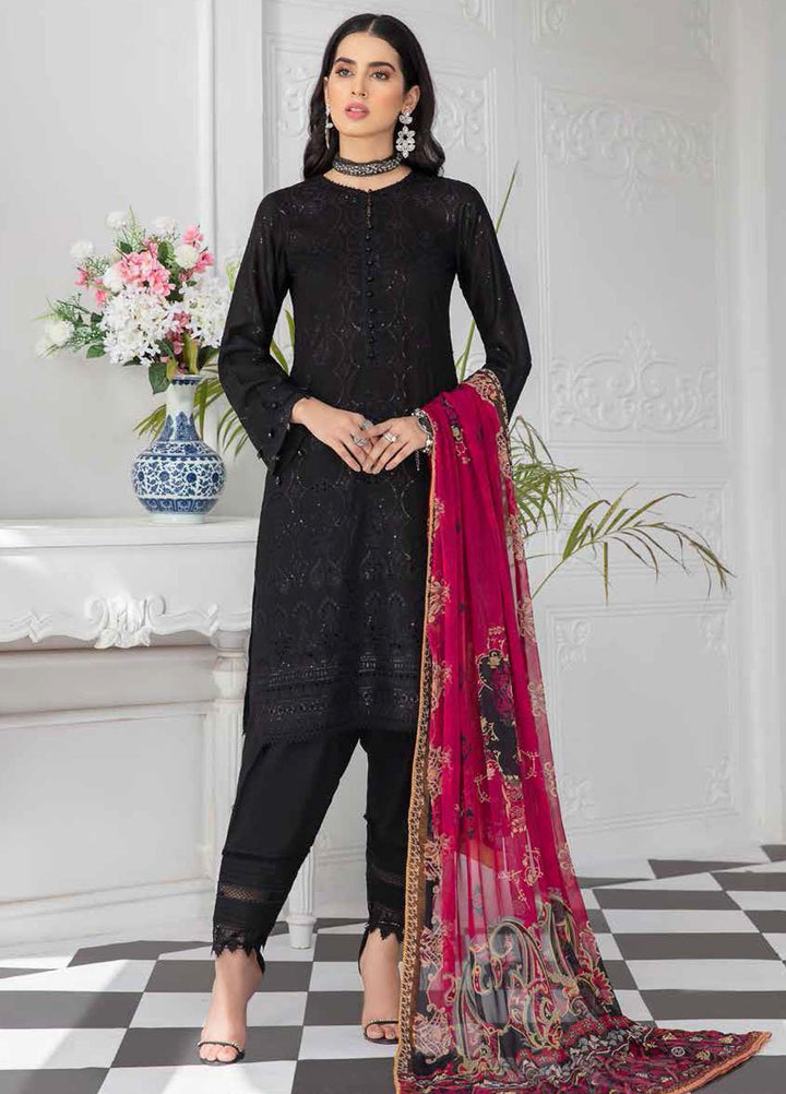 Riwaj by Banafsheh Embroidered Lawn Suits Unstitched 3 Piece BF21R RW-03 - Summer Collection