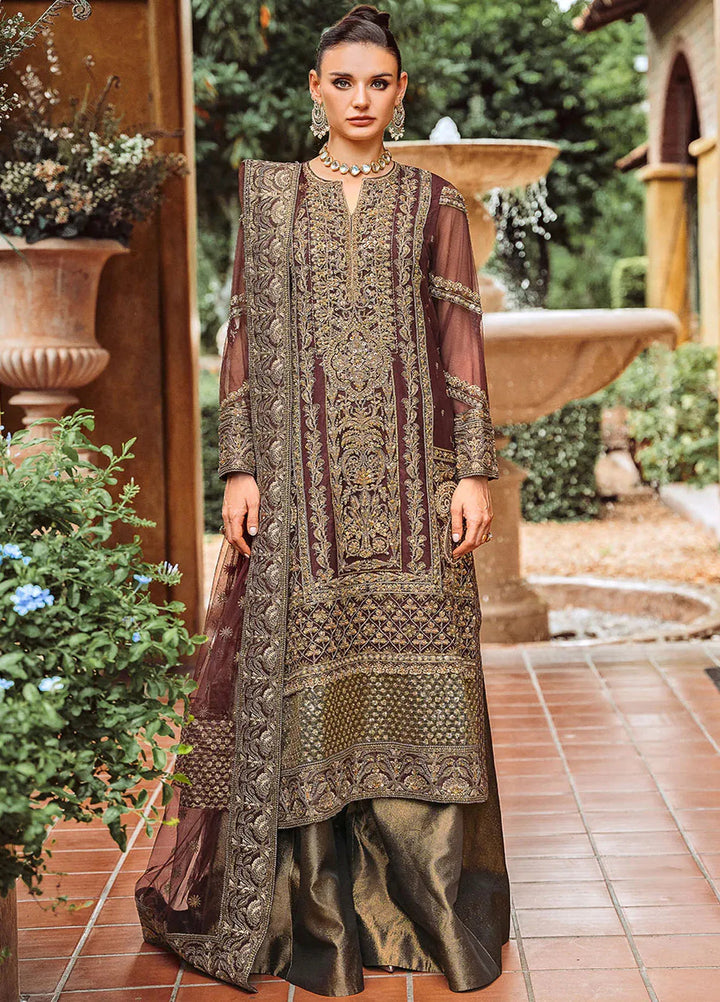 Riwayat by Maryum N Maria Embroidered Net Suits Unstitched 3 Piece MNM24RW Nikini MW24-559 - Formal Collection