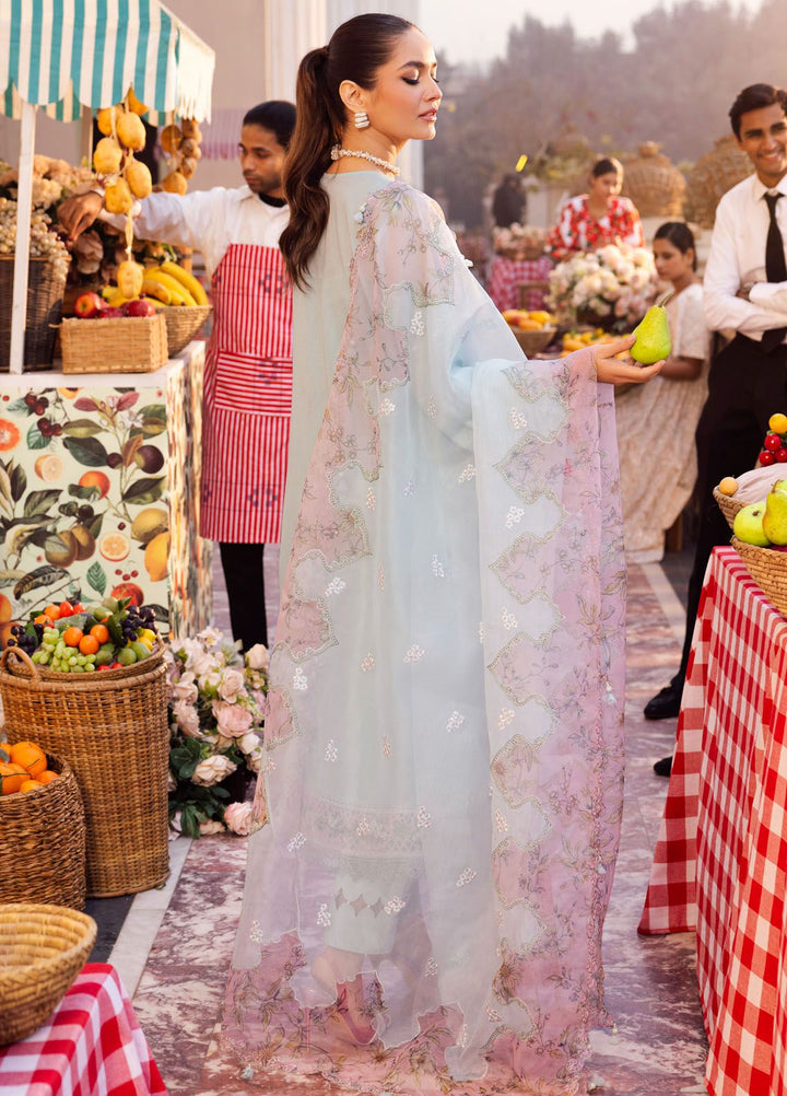 Roman Holiday By Sardinia Embroidered Lawn Suit Unstitched 3 Piece SRD24RH Celia SR208 - Luxury Collection