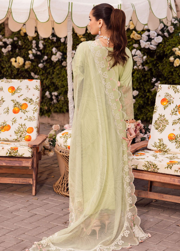 Roman Holiday By Sardinia Embroidered Lawn Suit Unstitched 3 Piece SRD24RH Fauna SR204 - Luxury Collection