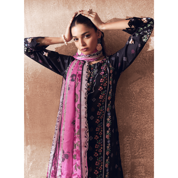 Liyana by Mashra RTW Printed Lawn 3 Piece Suit Rosa Casual Collection
