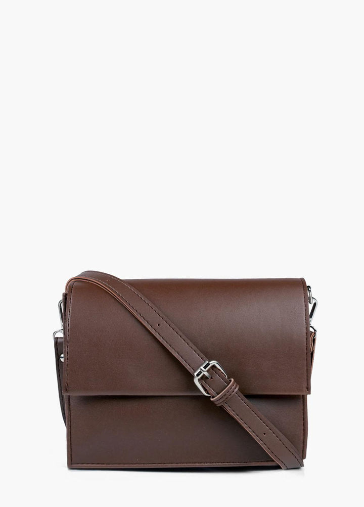 RTW Creation    Bag RTW23CB Dark brown mini cross-body bag MCB-06 - Women Cross Body Bags