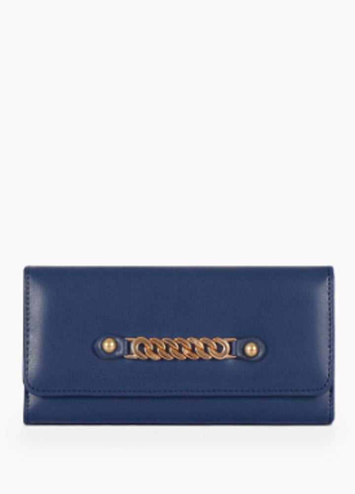 RTW Creation    Wallet RTW23WW 3FW-05 Blue Three-Fold Wallet - Women Wallet Collection