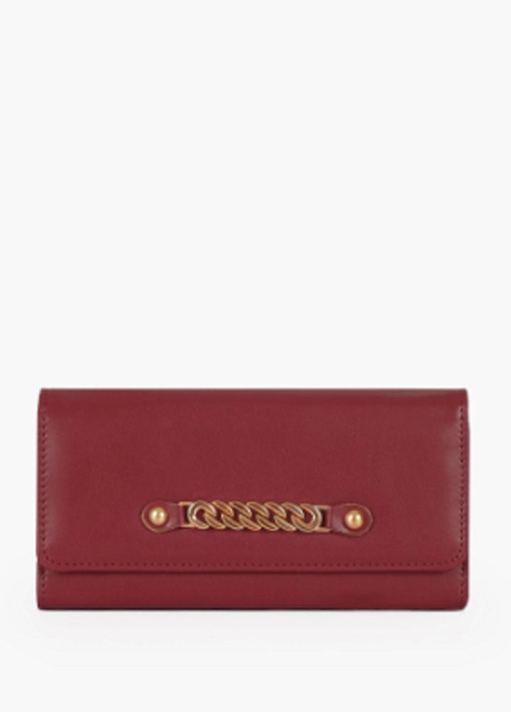 RTW Creation    Wallet RTW23WW 3FW-04 Maroon Three-Fold Wallet - Women Wallet Collection