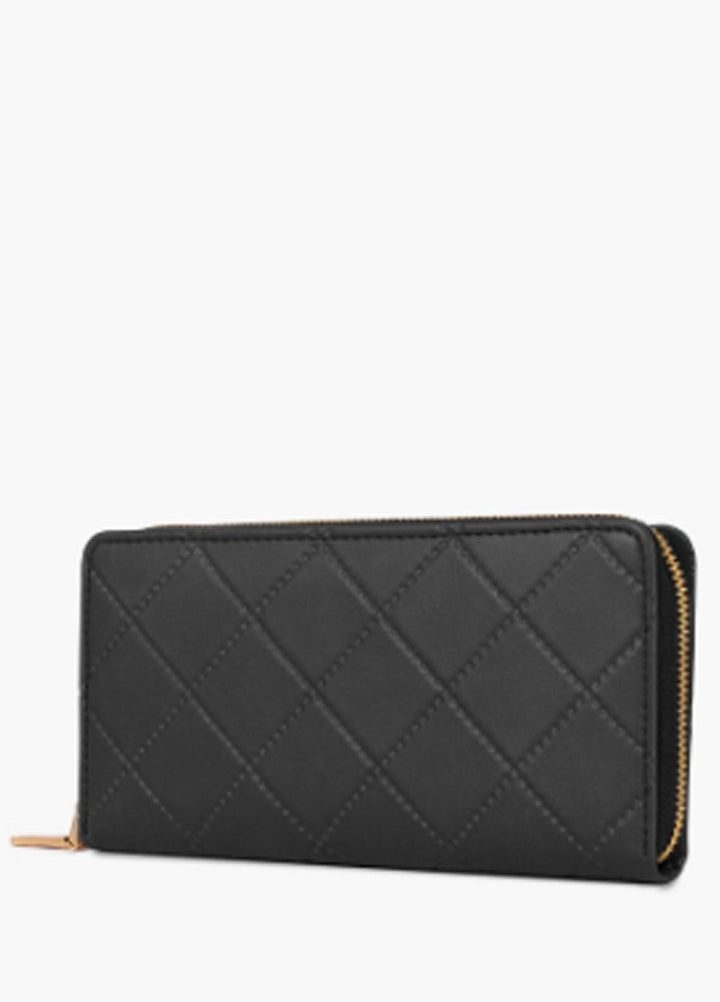 RTW Creation    Wallet RTW23WW WLT-12 Black Quilted Pattern Wallet - Women Wallet Collection