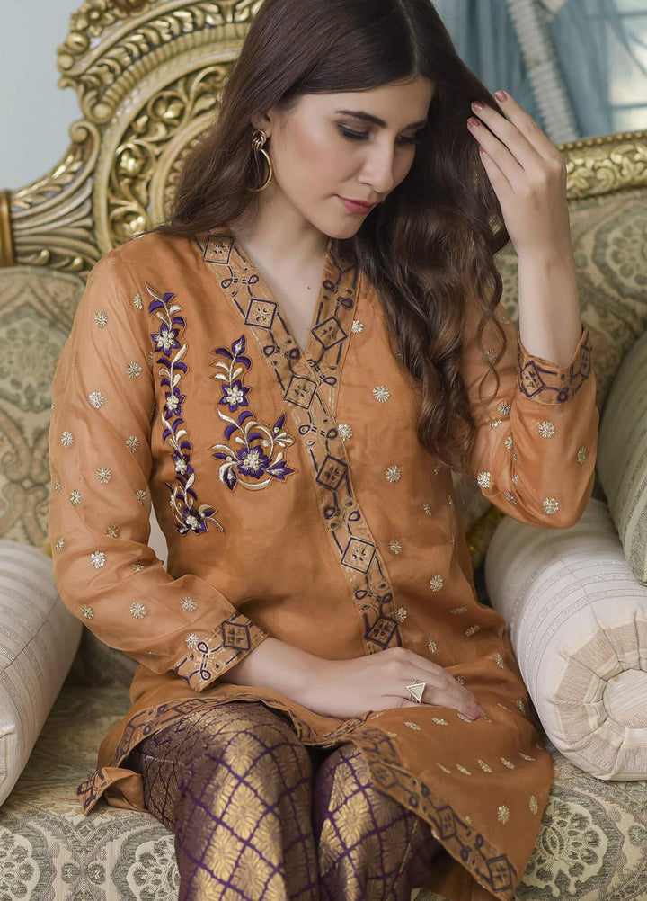 Rubys Couture Pret Party Wear Organza 2 Piece RC21RM 2406 SHABAB