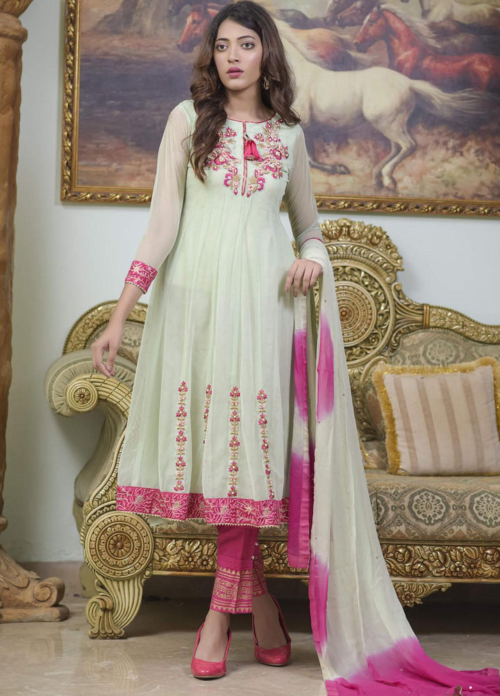 Rubys Couture Pret Party Wear Net 2 Piece RC21RM 2410 Afreen