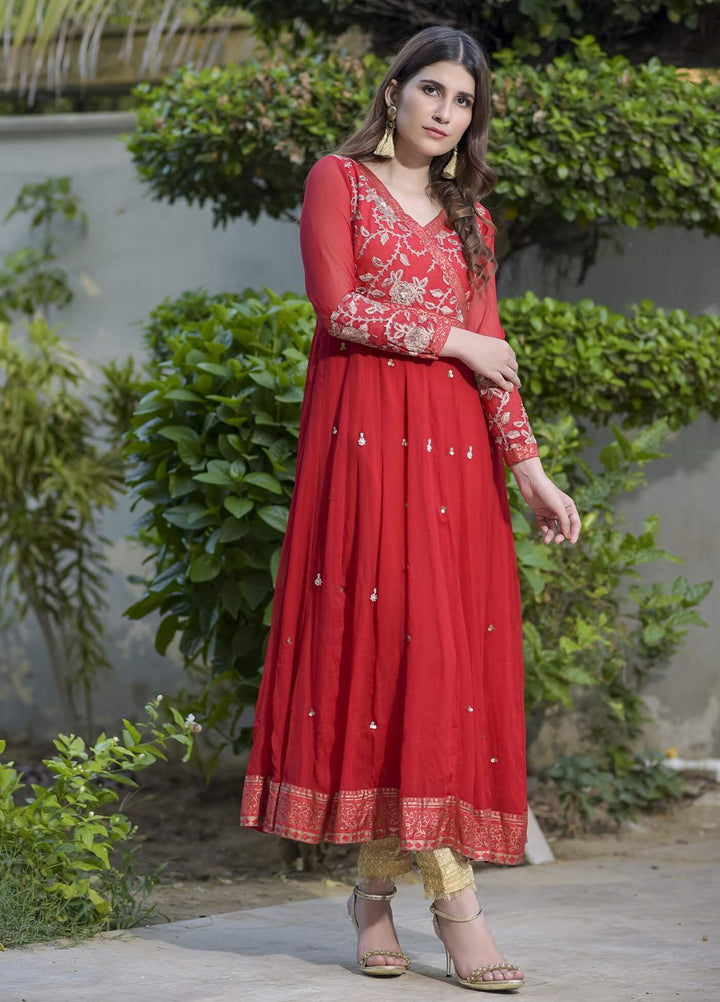 Rubys Couture Pret Party Wear Chiffon 2 Piece RC21RM 2411 Arzoo-e-Dil