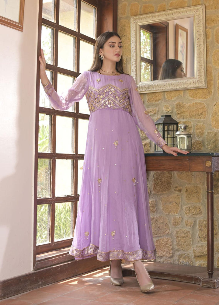 Rubys Couture Luxury Pret  Chiffon 2 Piece Suit 2702 RASHK