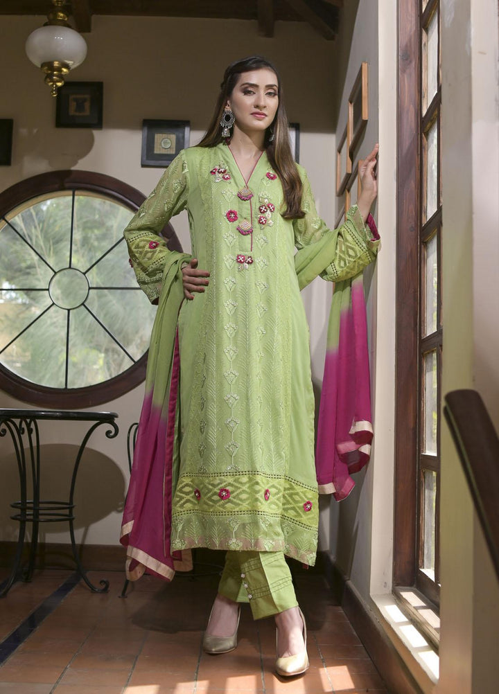 Rubys Couture Luxury Pret  Chiffon 2 Piece Suit 2703 Tabeer