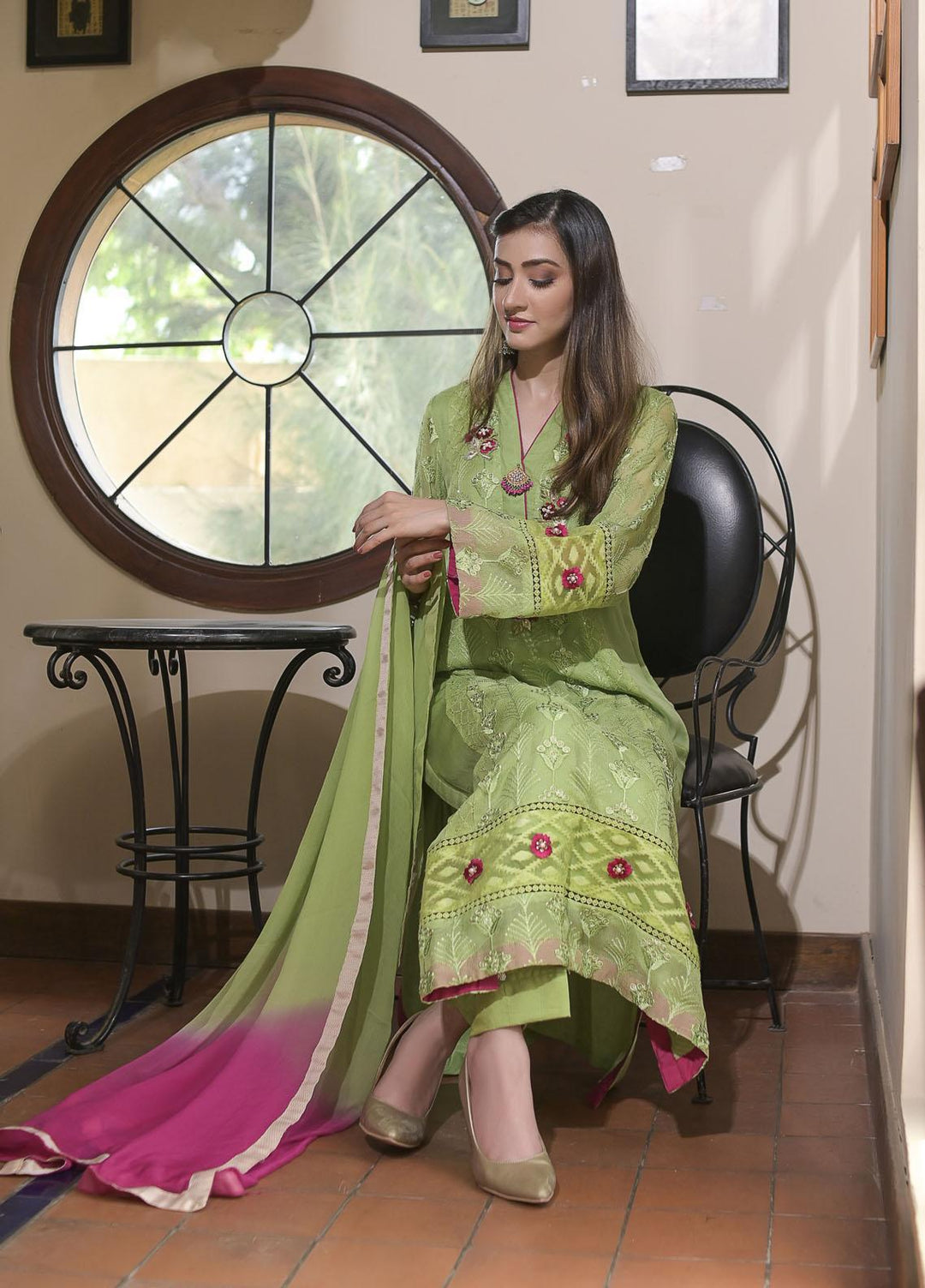 Rubys Couture Luxury Pret  Chiffon 2 Piece Suit 2703 Tabeer