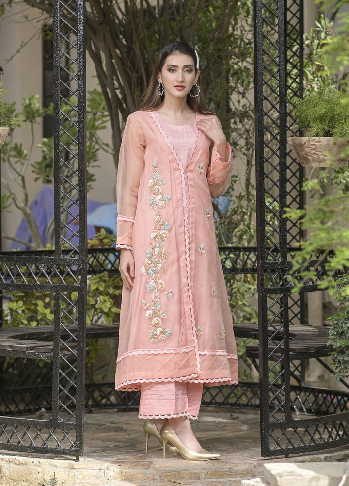 Rubys Couture Luxury Pret  Organza 2 Piece Suit 2705 RAQS