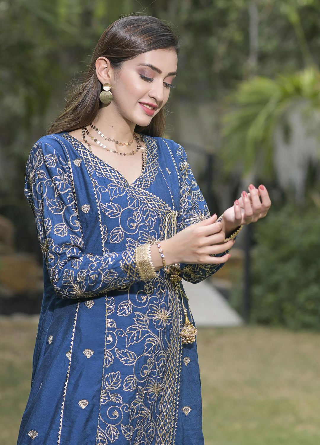 Rubys Couture Luxury Pret  Organza 2 Piece Suit 2707 JANNAT