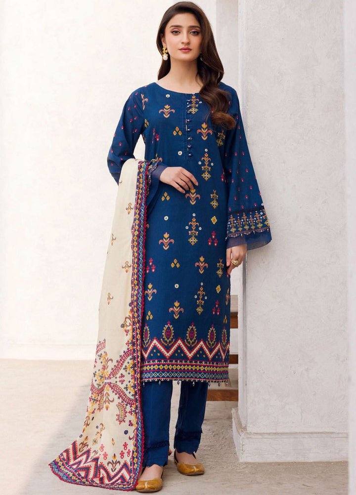Rung By Motifz Printed Lawn Suit Unstitched 3 Piece MT24L-V2 4589 Ammara - Summer Collection