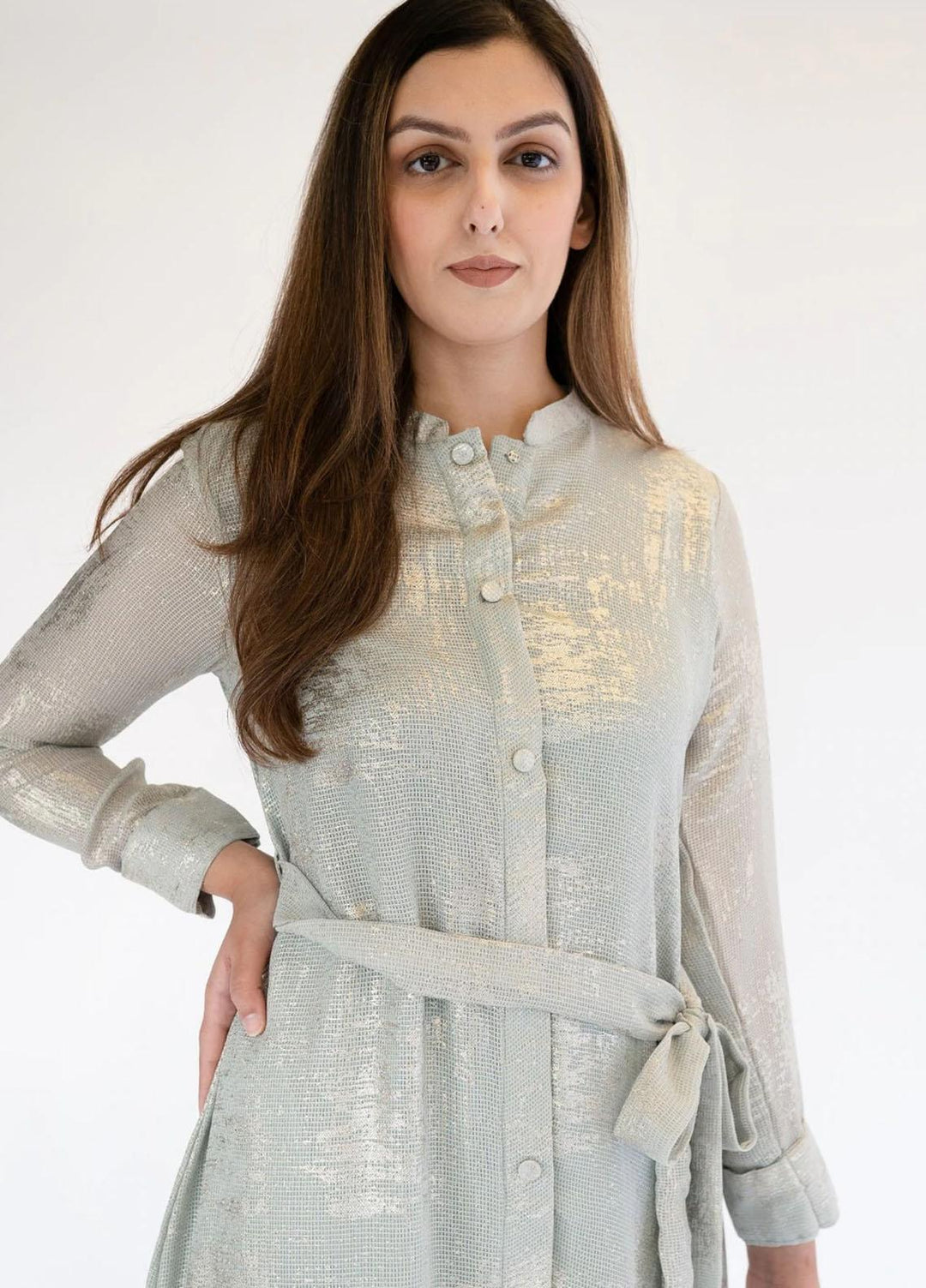 Farhat Inam Khan Pret  Net 2 Piece FIK22RG FIK-021