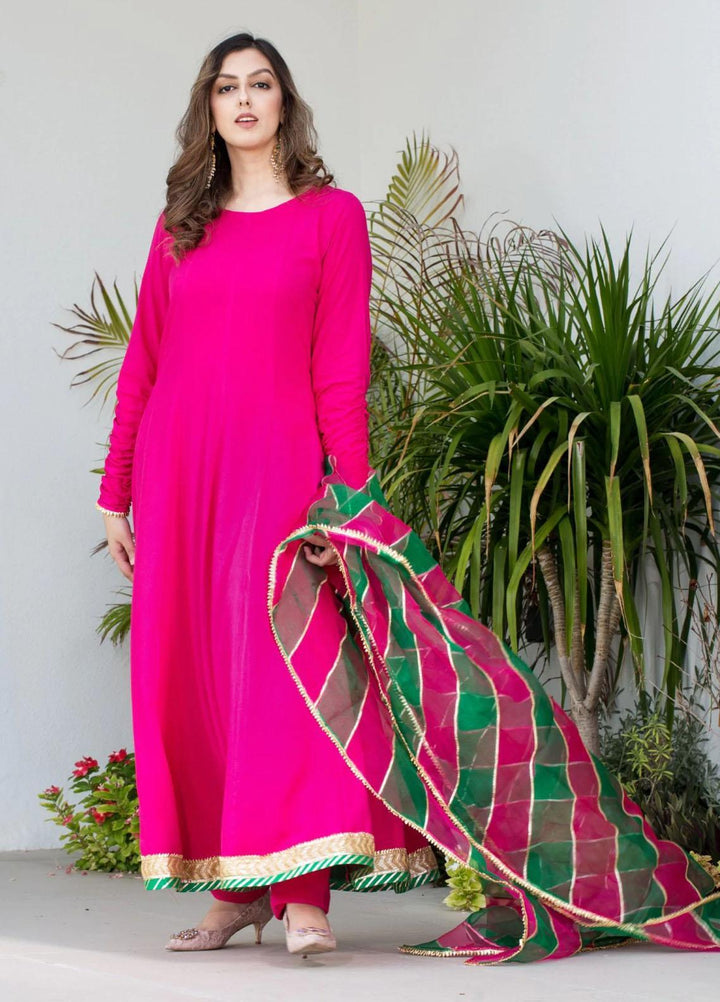 Farhat Inam Khan Pret  Linen 3 Piece FIK22RG FIK-025