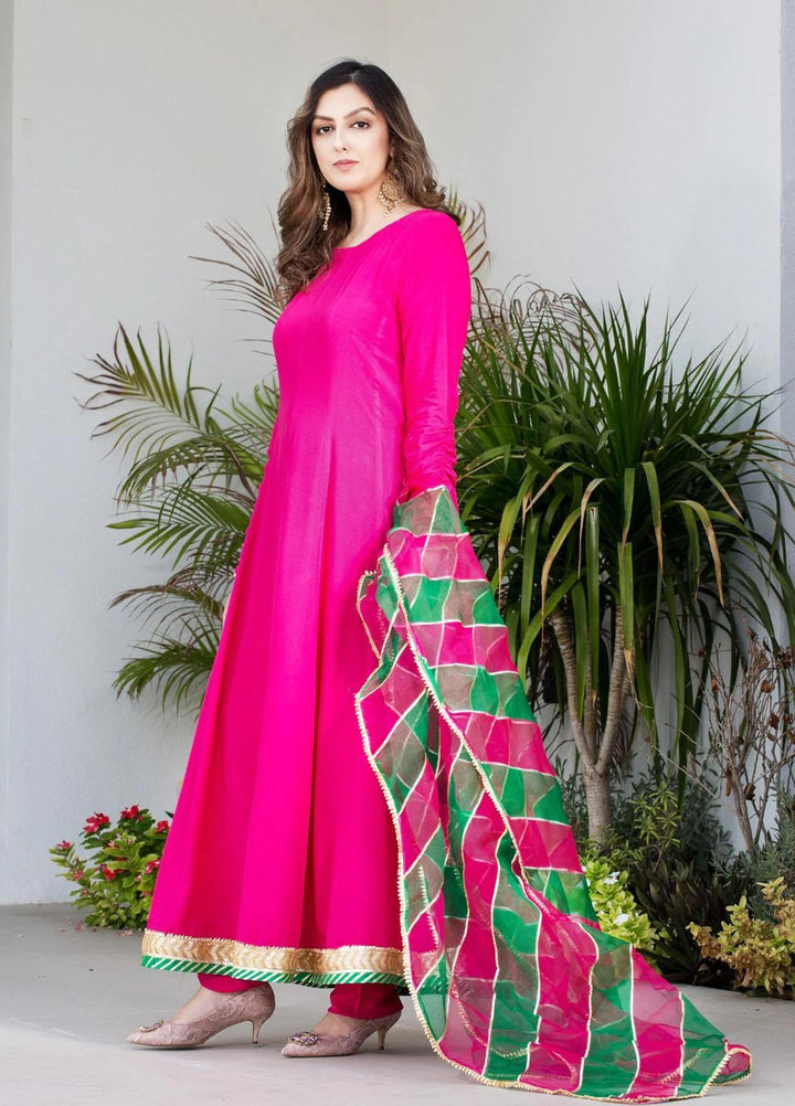 Farhat Inam Khan Pret  Linen 3 Piece FIK22RG FIK-025