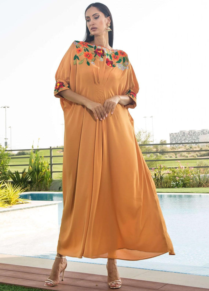 Farhat Inam Khan Pret  Georgette Kaftan FIK22RG FIK-026