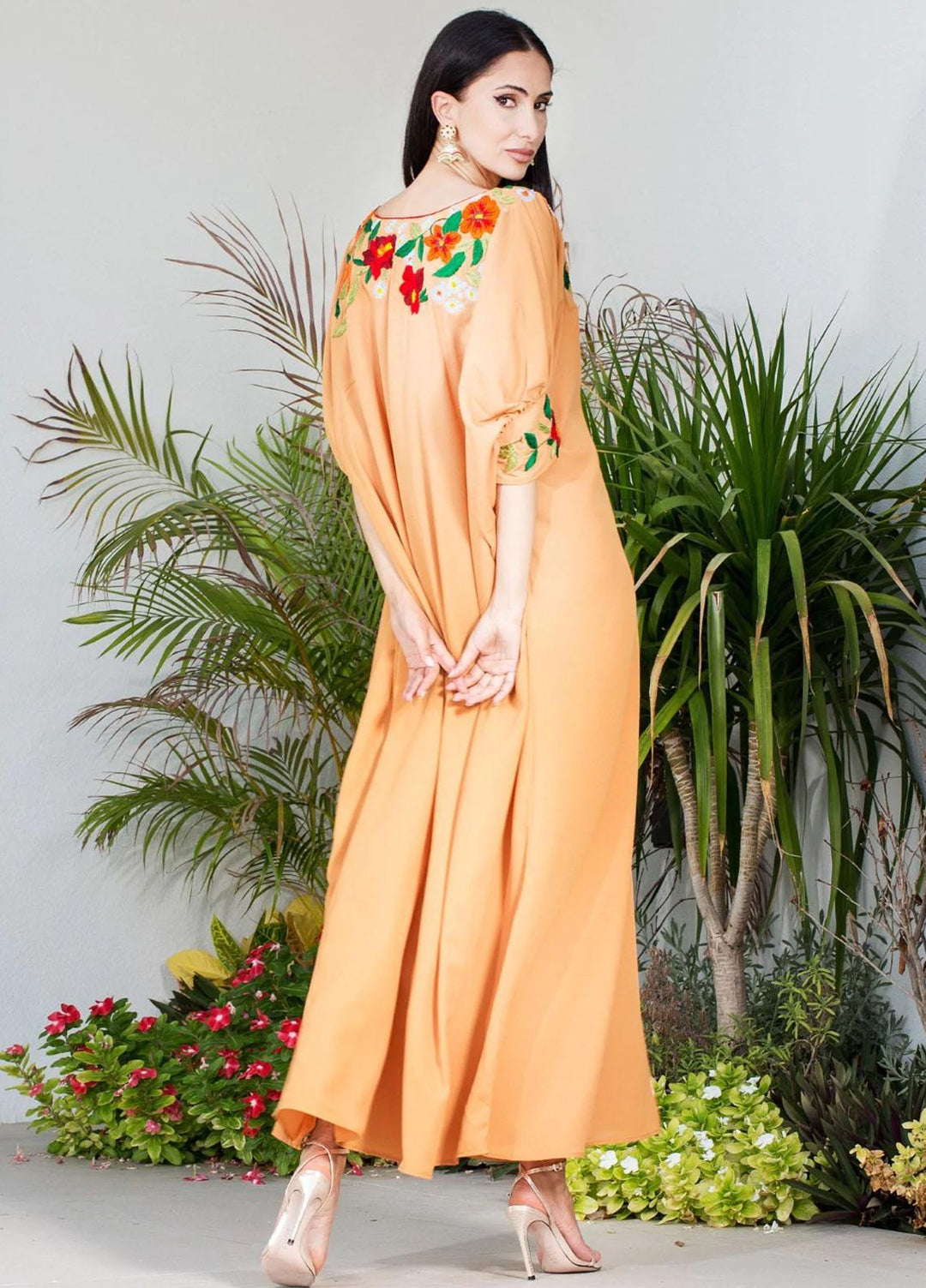 Farhat Inam Khan Pret  Georgette Kaftan FIK22RG FIK-026