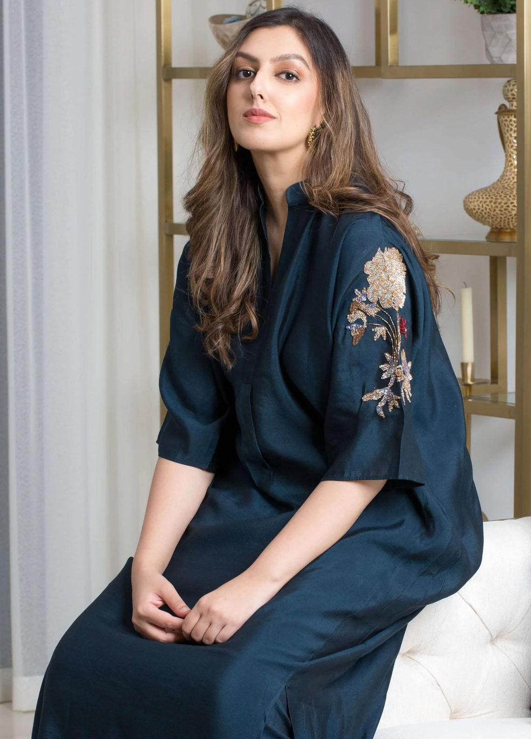 Farhat Inam Khan Pret  Silk 2 Piece FIK22RG FIK-031