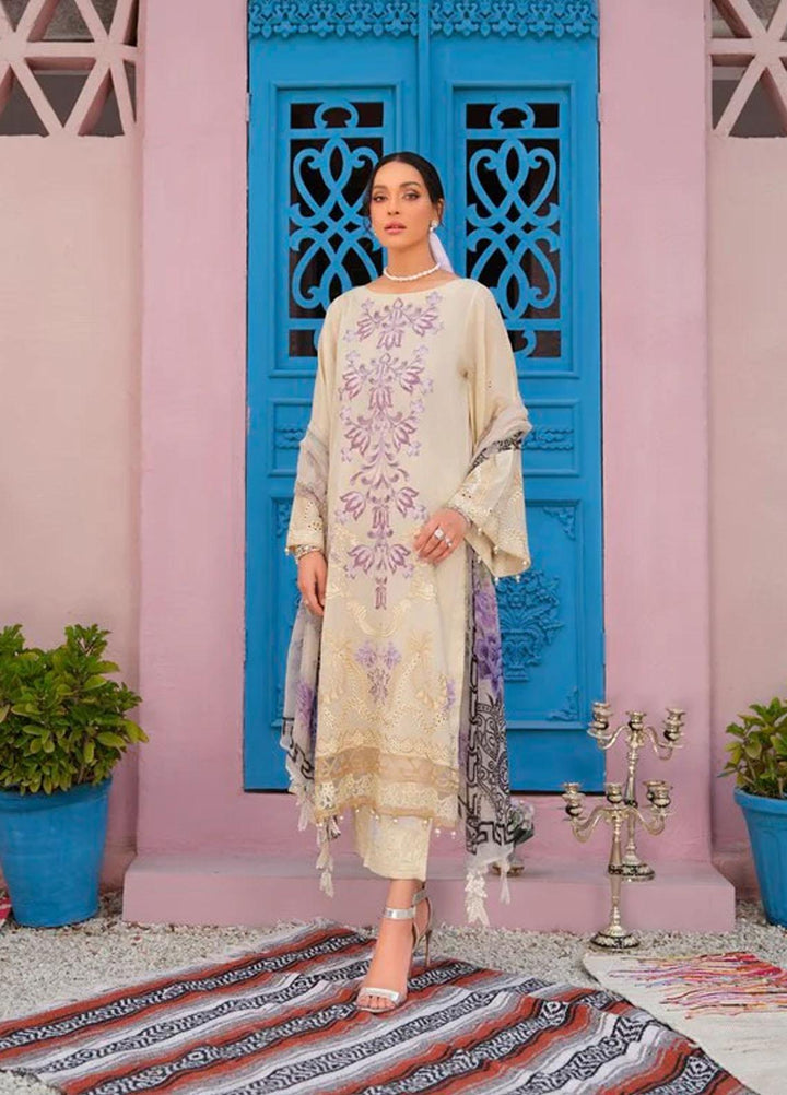 Rungraiz by Norans Embroidered Lawn Suits Unstitched 3 Piece NRS22UNS NLEC-PR 04 - Summer Spring Collection
